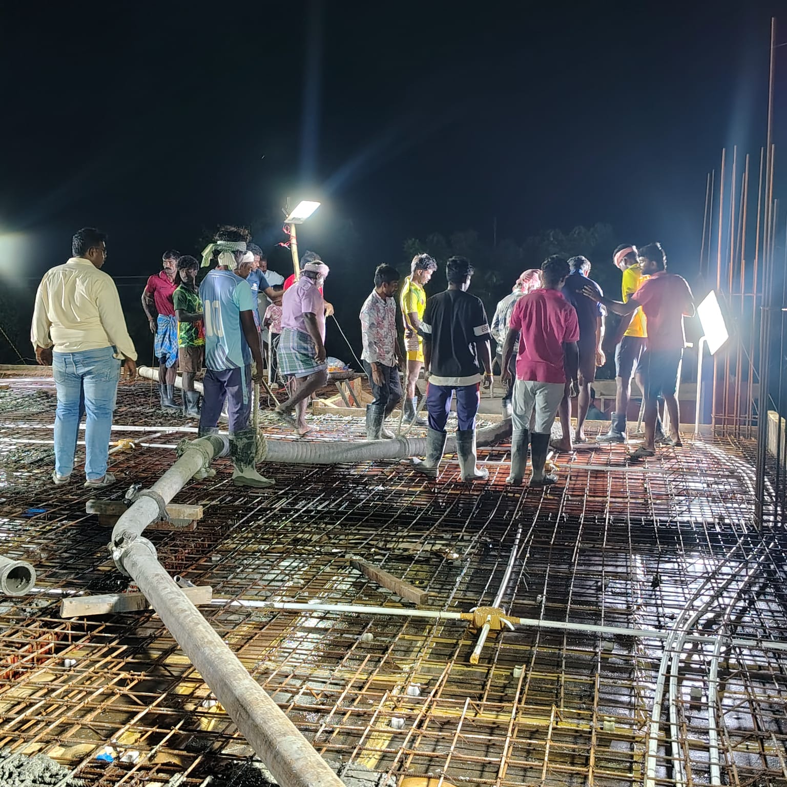 MPC night crew on slab
